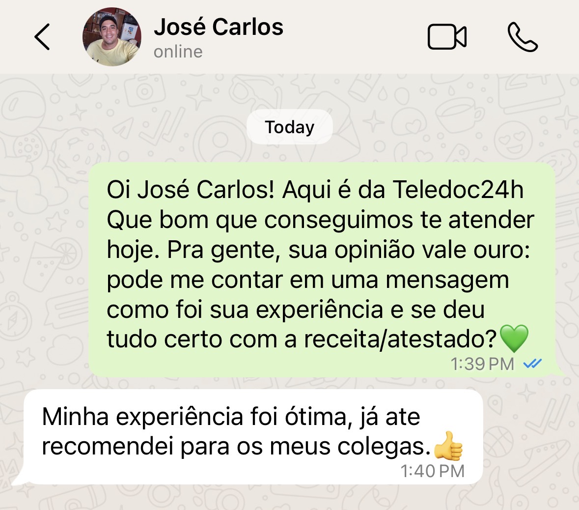 Depoimento real de paciente 10